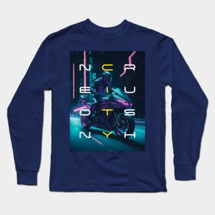 Cyberpunk ride on Long Sleeve T-Shirt